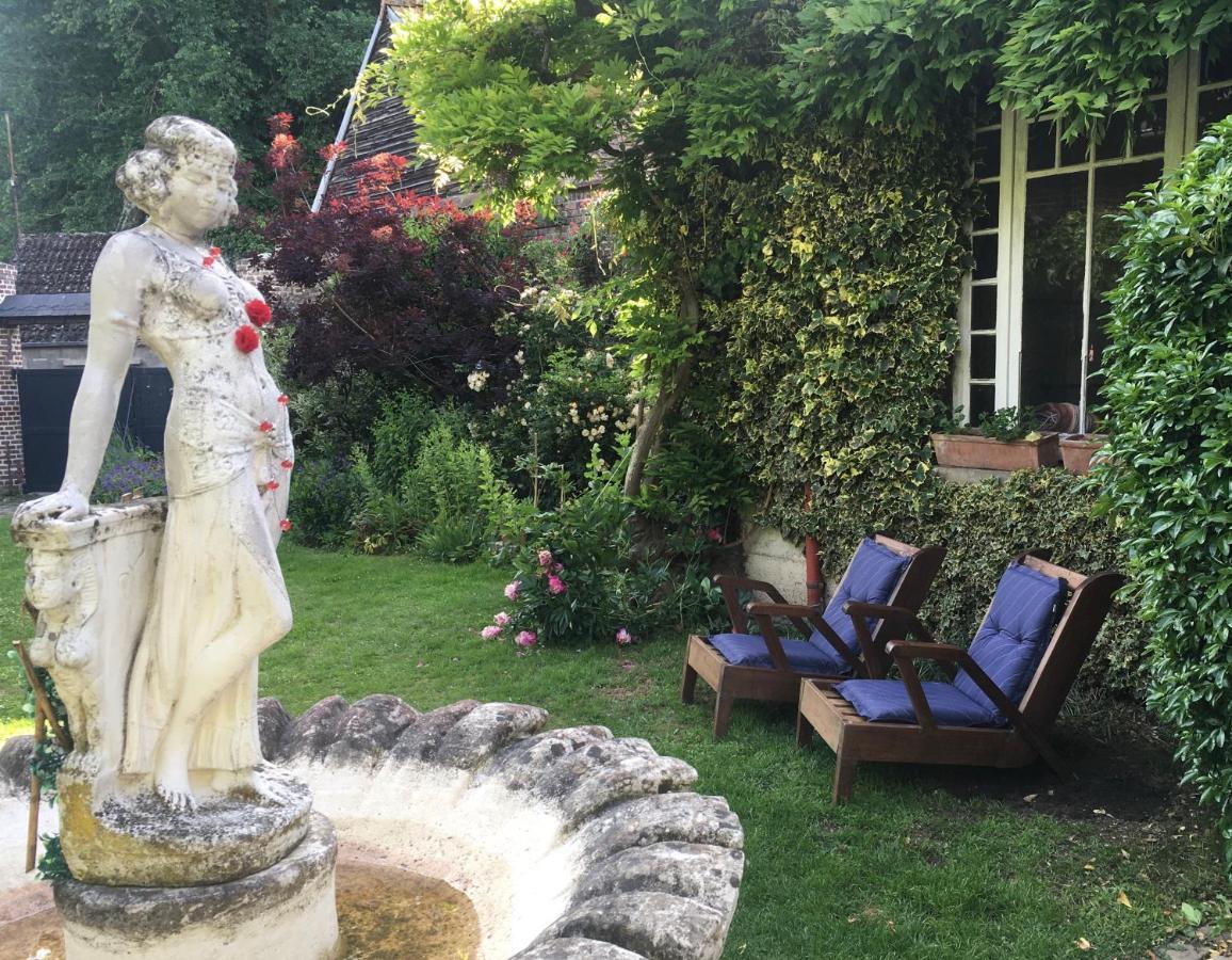 Chambre D'Hote Dans Manoir Pres Du Treport Et Mers-Les-Bains Gamaches  외부 사진