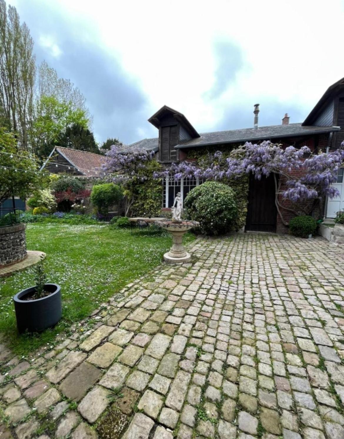 Chambre D'Hote Dans Manoir Pres Du Treport Et Mers-Les-Bains Gamaches  외부 사진